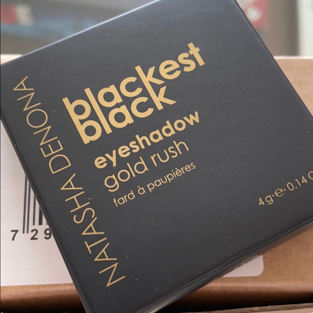 Natasha Denona Blackest Black Gold Rush Eyeshadow